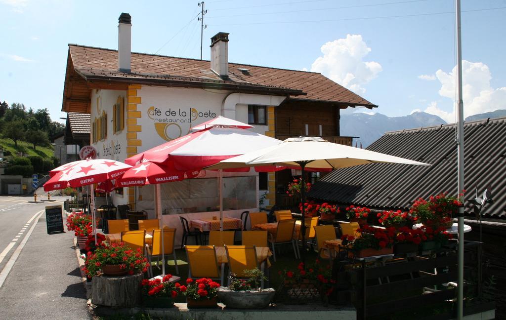 B&B Café de la Poste Agettes Extérieur photo
