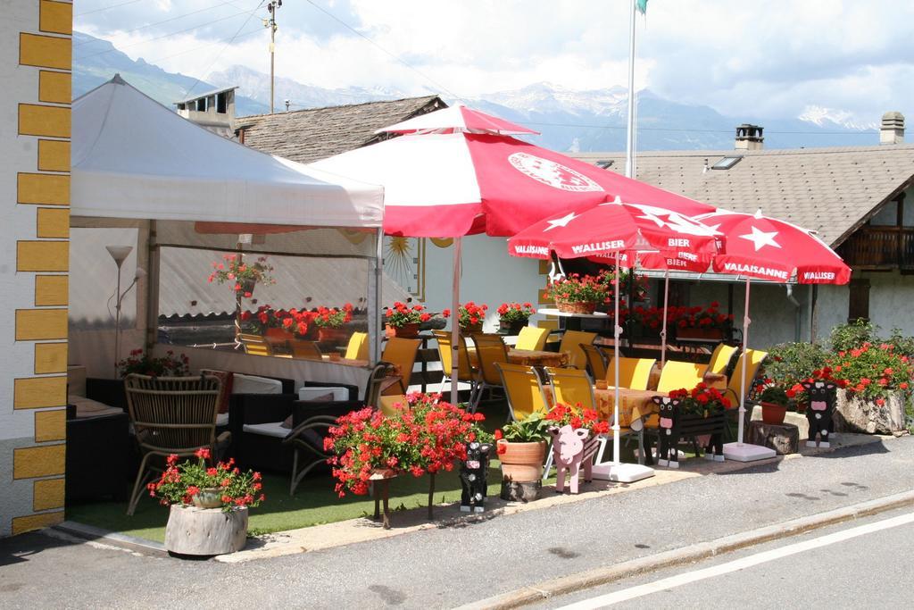B&B Café de la Poste Agettes Extérieur photo