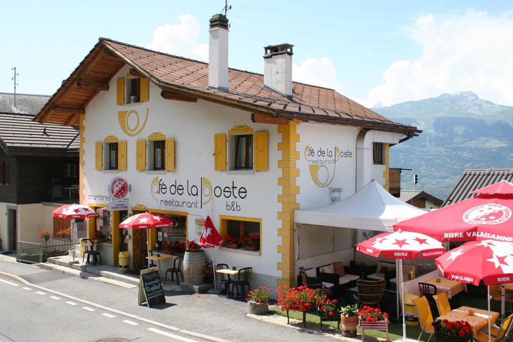 B&B Café de la Poste Agettes Extérieur photo