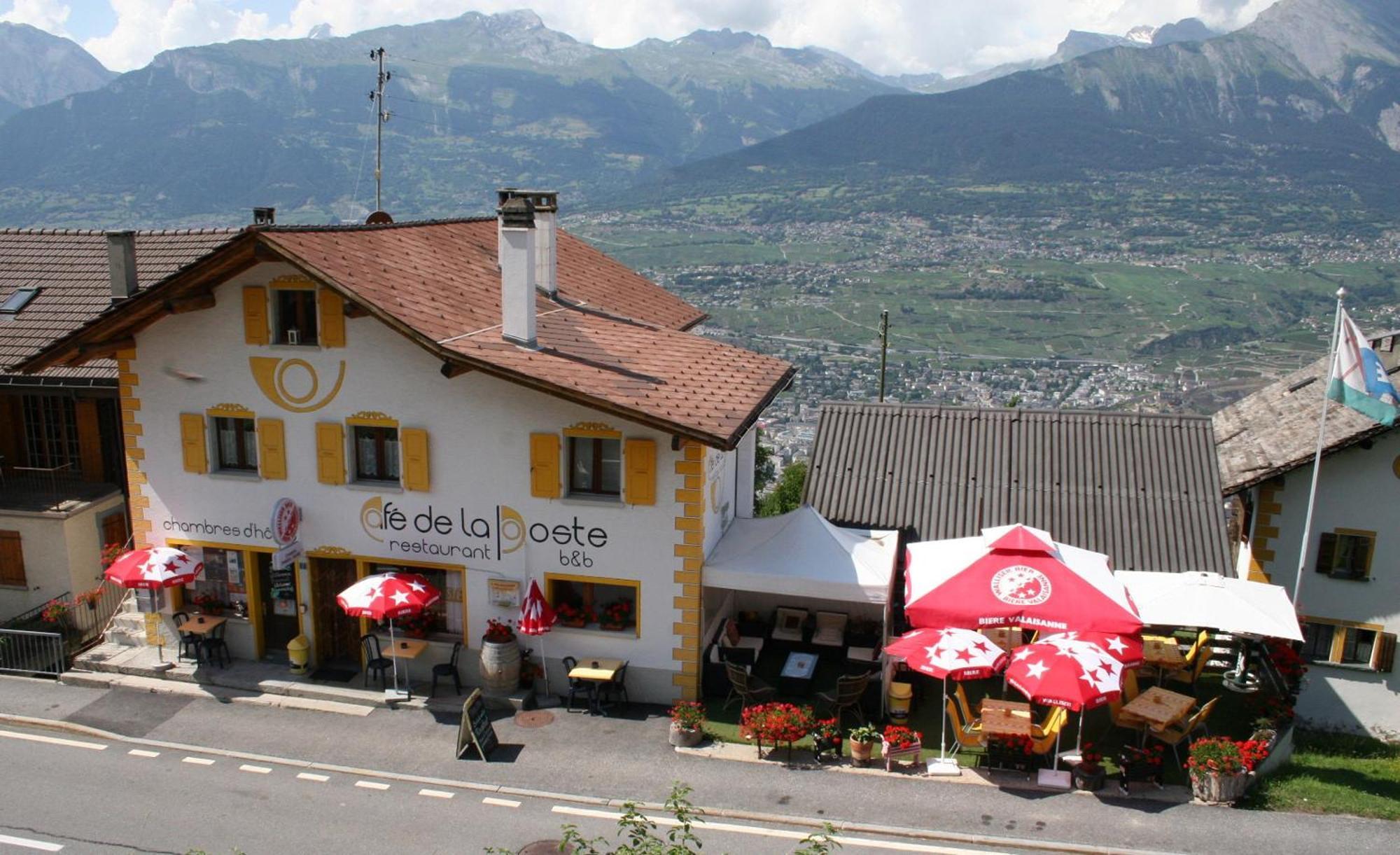 B&B Café de la Poste Agettes Extérieur photo