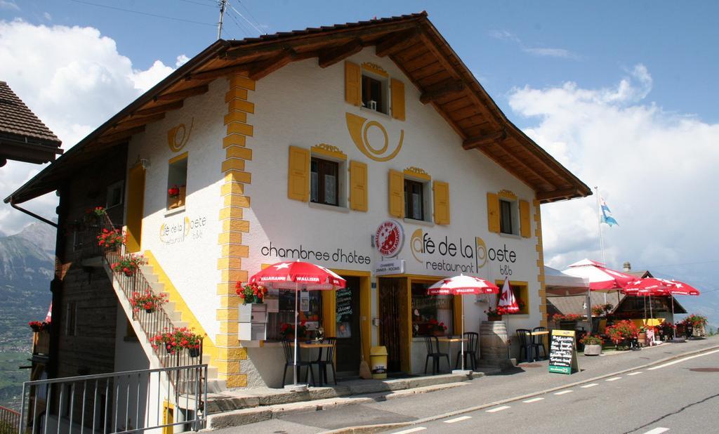 B&B Café de la Poste Agettes Extérieur photo